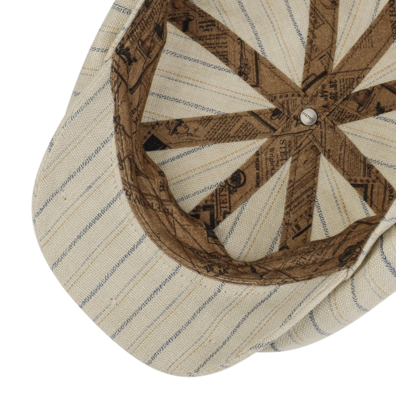 Hatteras Ledford Linen Flat Cap by Stetson - JJ Hat Center ®