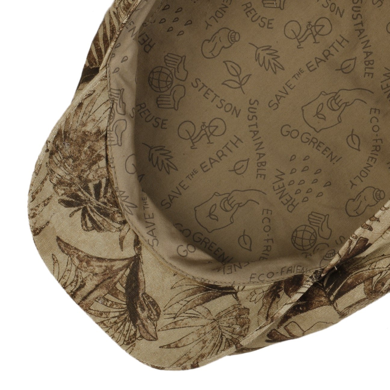 Conteo Sustainable Linen Flat Cap by Stetson - JJ Hat Center ®