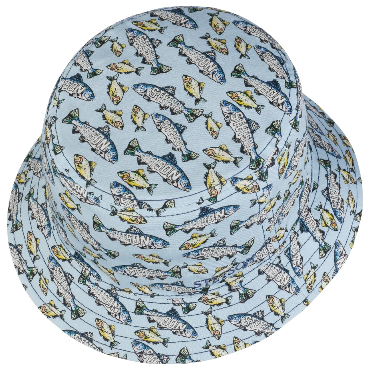 Allover Fish Bucket Reversible Hat by Stetson - JJ Hat Center ®