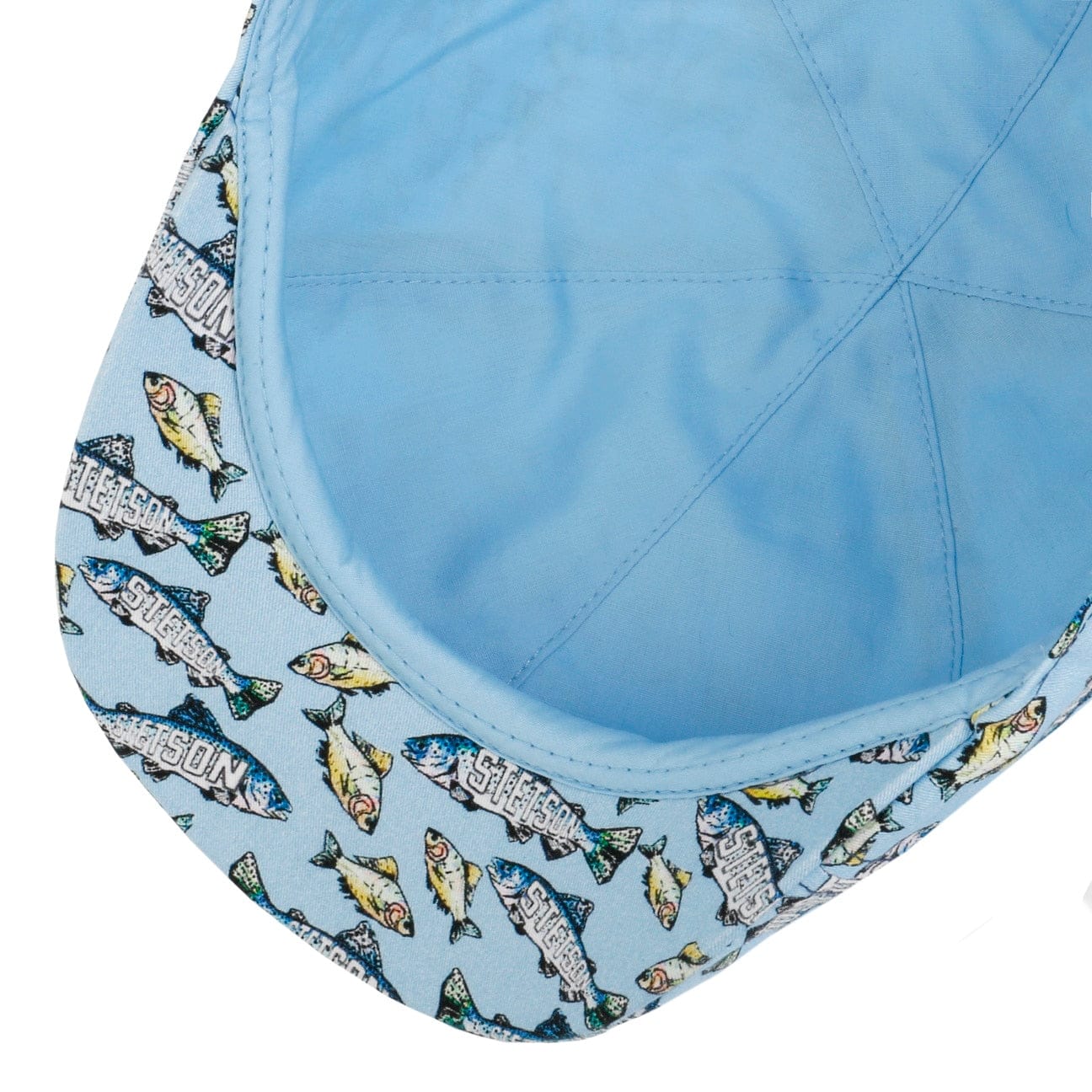 Texas Allover Fish Flat Cap by Stetson - JJ Hat Center ®