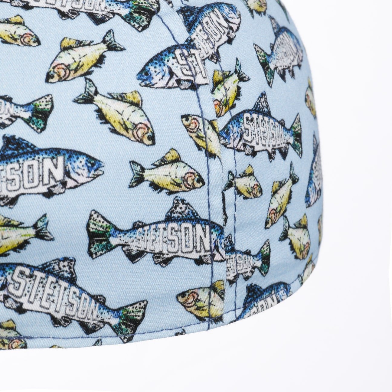 Texas Allover Fish Flat Cap by Stetson - JJ Hat Center ®