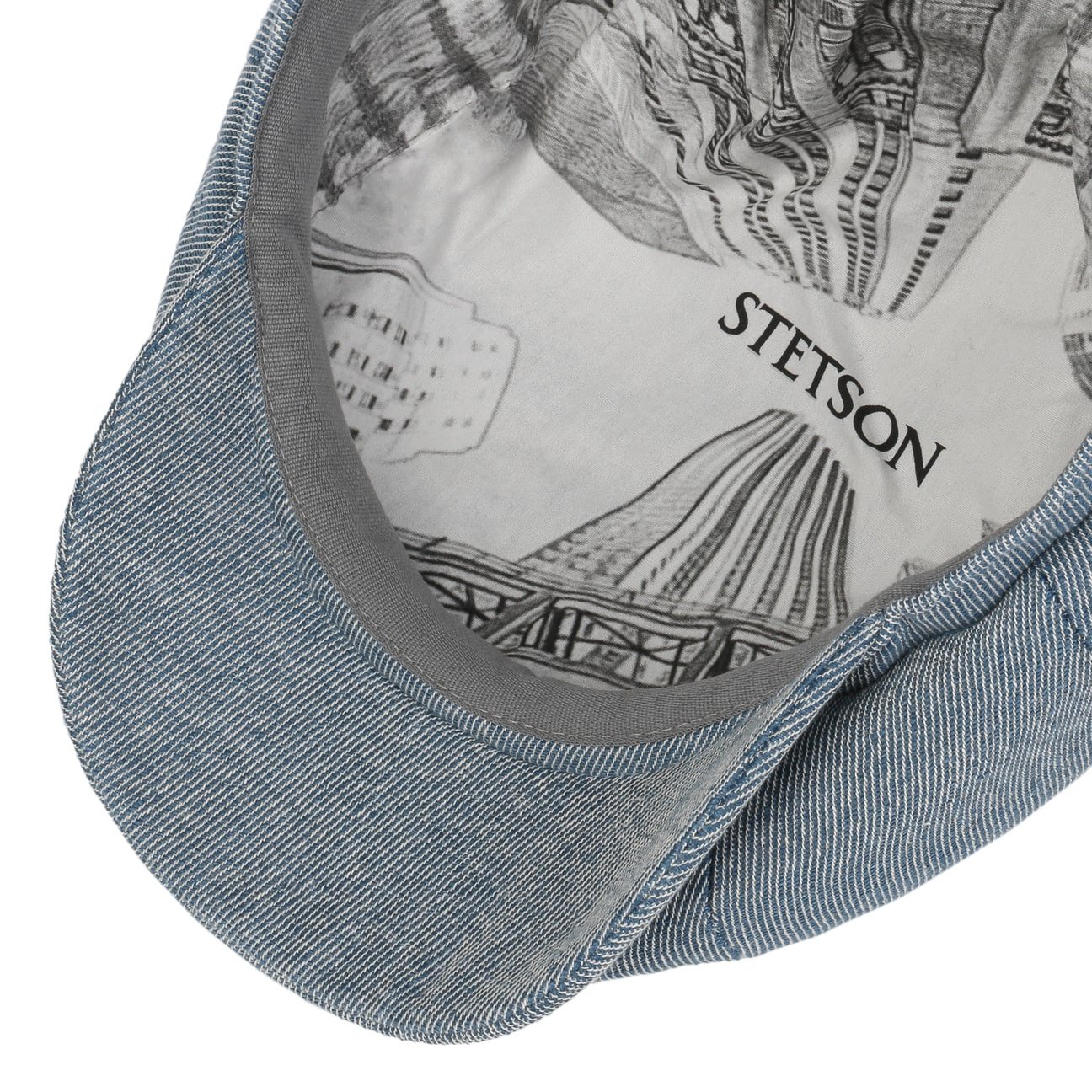 Hatteras Summer Twill Flat Cap by Stetson - JJ Hat Center ®