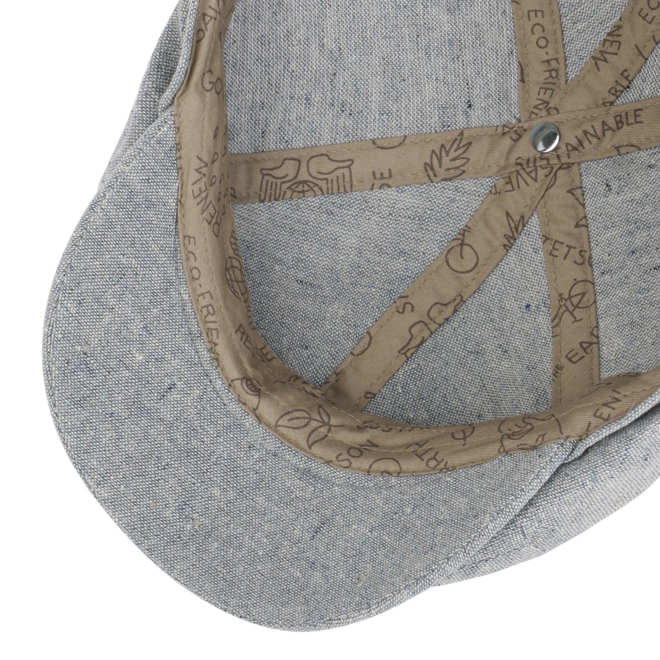 Sustainable Hanover 6 Panel Flat Cap by Stetson - JJ Hat Center ®
