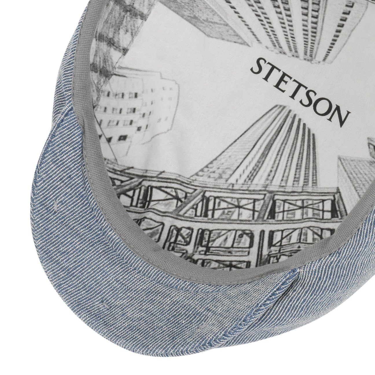 Martinsburg Twill Driver Flat Cap by Stetson - JJ Hat Center ®