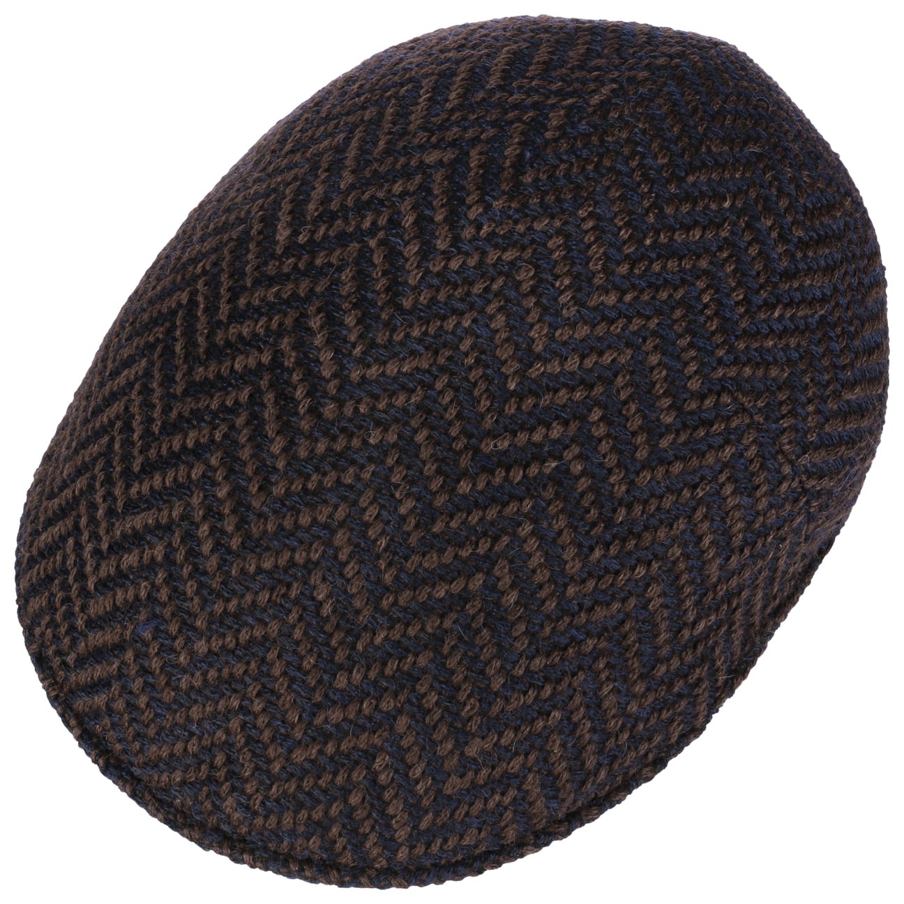 Castellaro Alpaca Flat Cap by Borsalino - JJ Hat Center ®