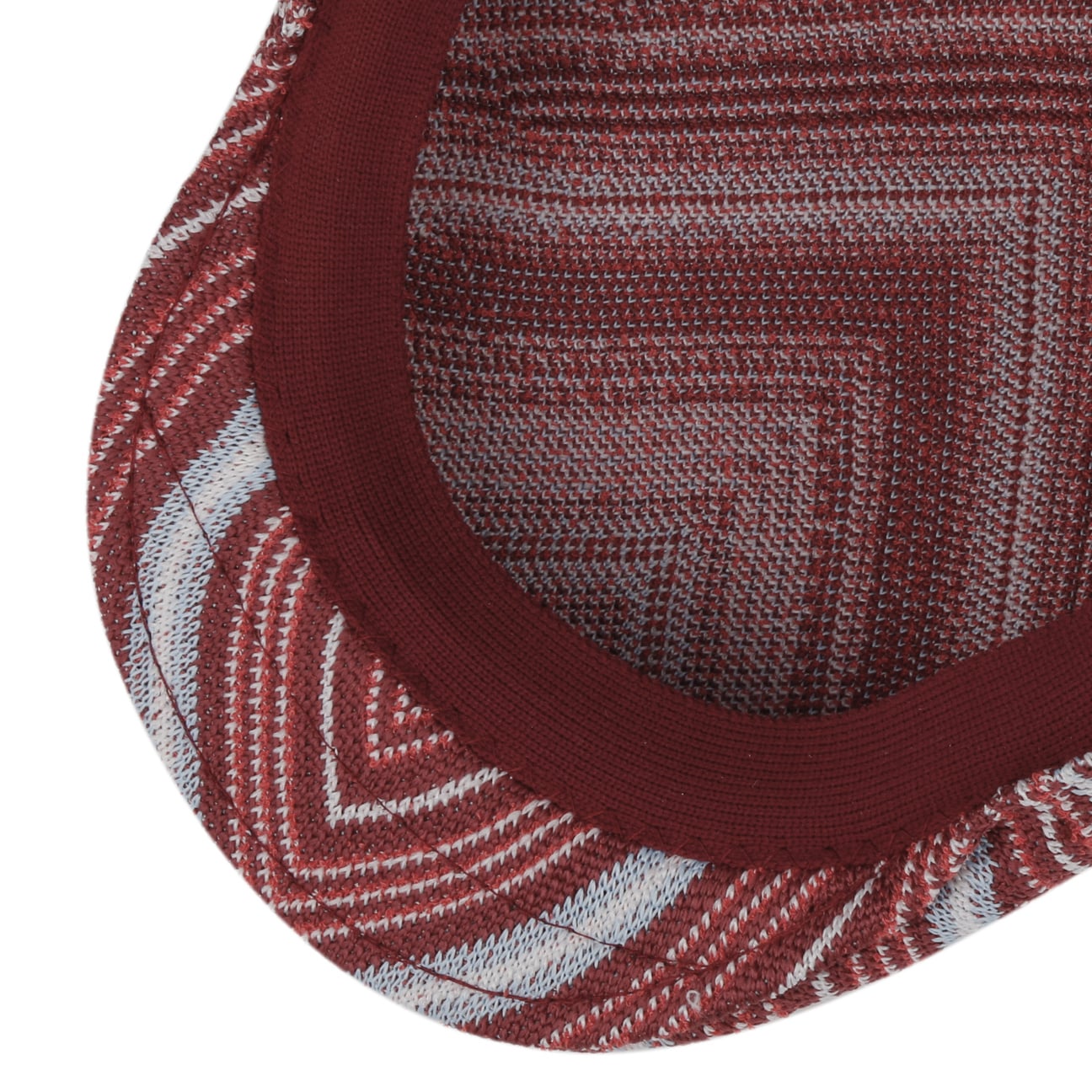 Diagonal Stripes Flat Cap by Kangol - JJ Hat Center ®