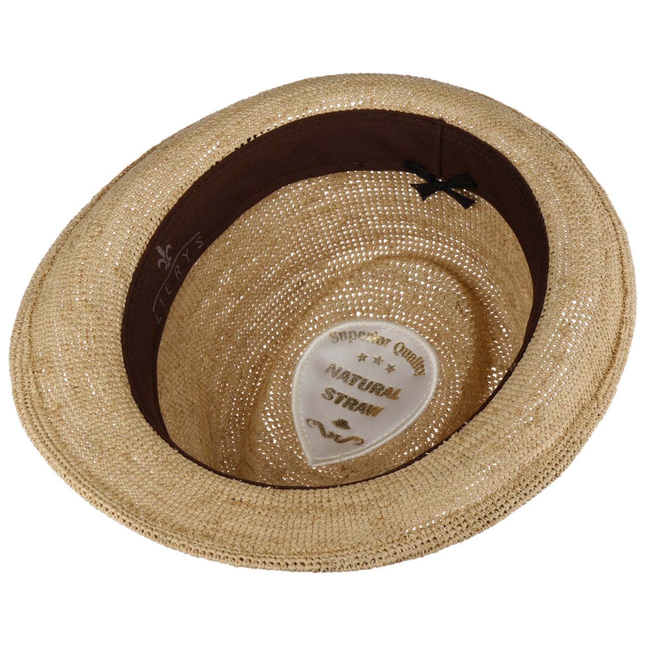 New Crochet Trilby Raffia Hat by Lierys - JJ Hat Center ®