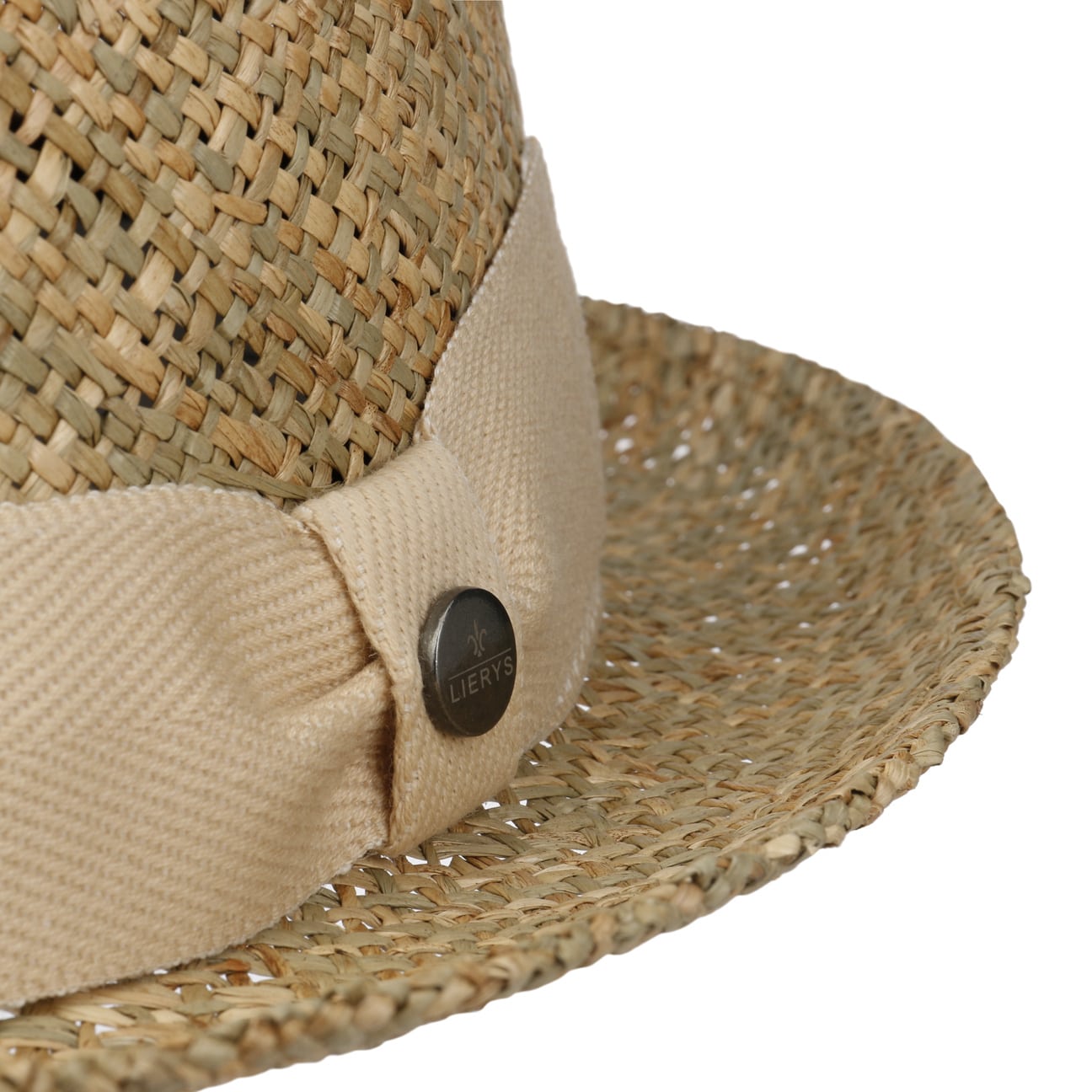 Twotone Pork Pie Straw Hat by Lierys - JJ Hat Center ®