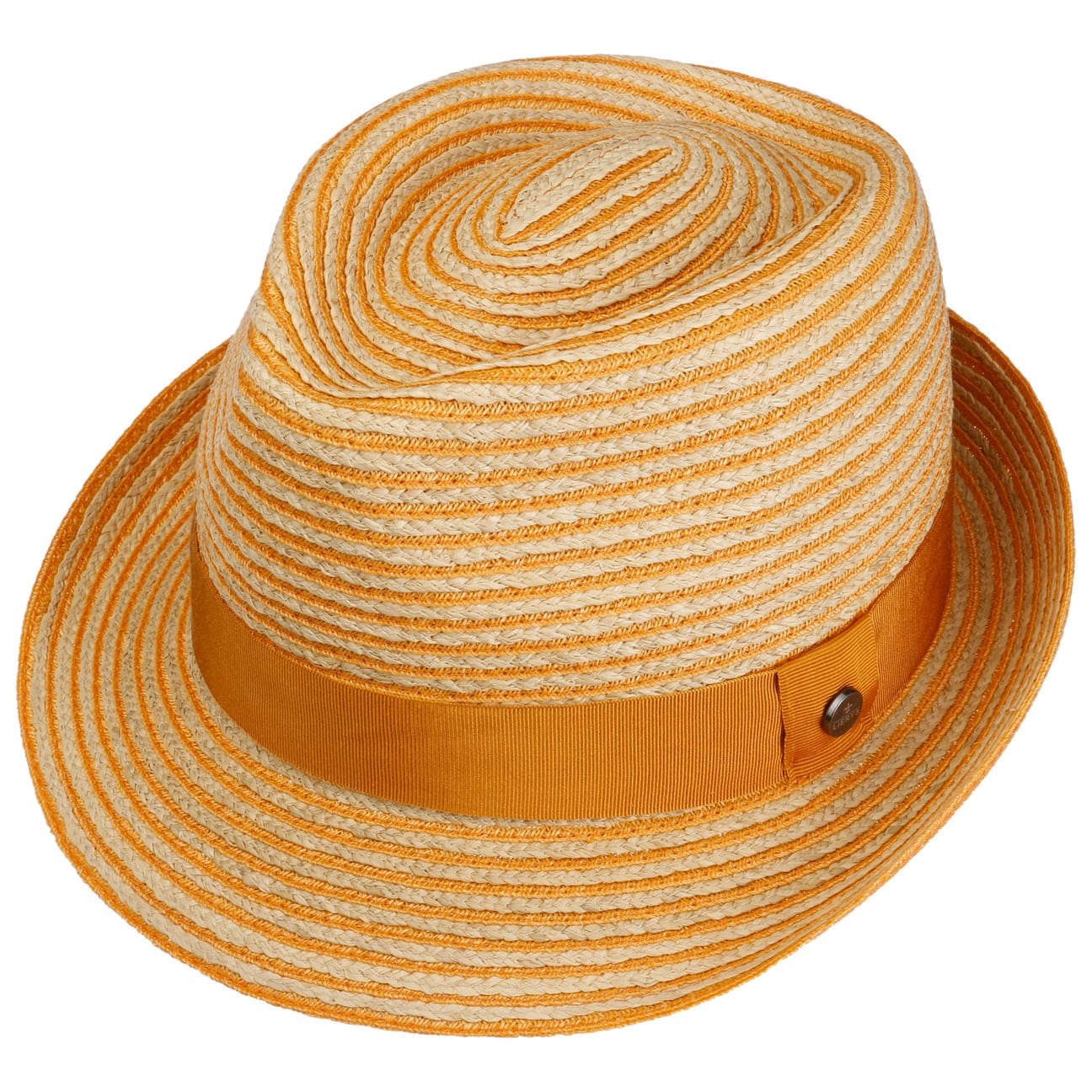 Light Twotone Trilby Straw Hat by Lierys - JJ Hat Center ®