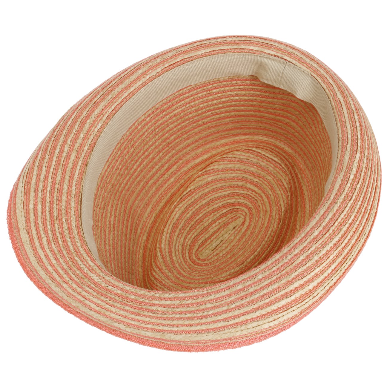 Light Twotone Trilby Straw Hat by Lierys - JJ Hat Center ®