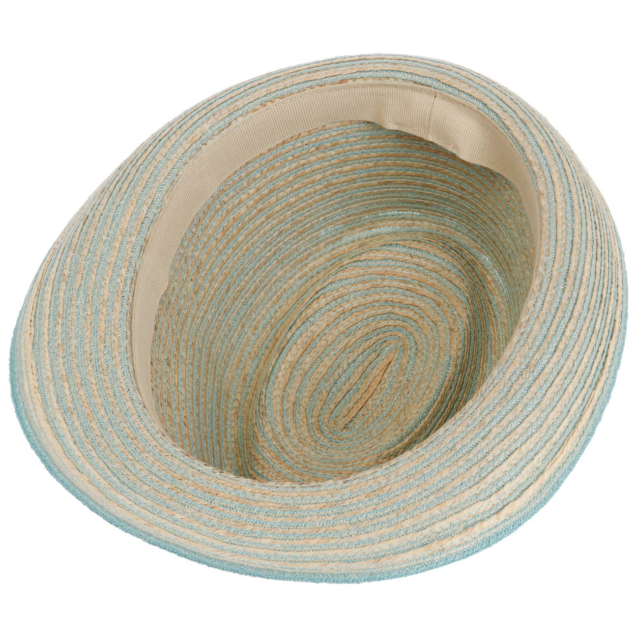 Light Twotone Trilby Straw Hat by Lierys - JJ Hat Center ®