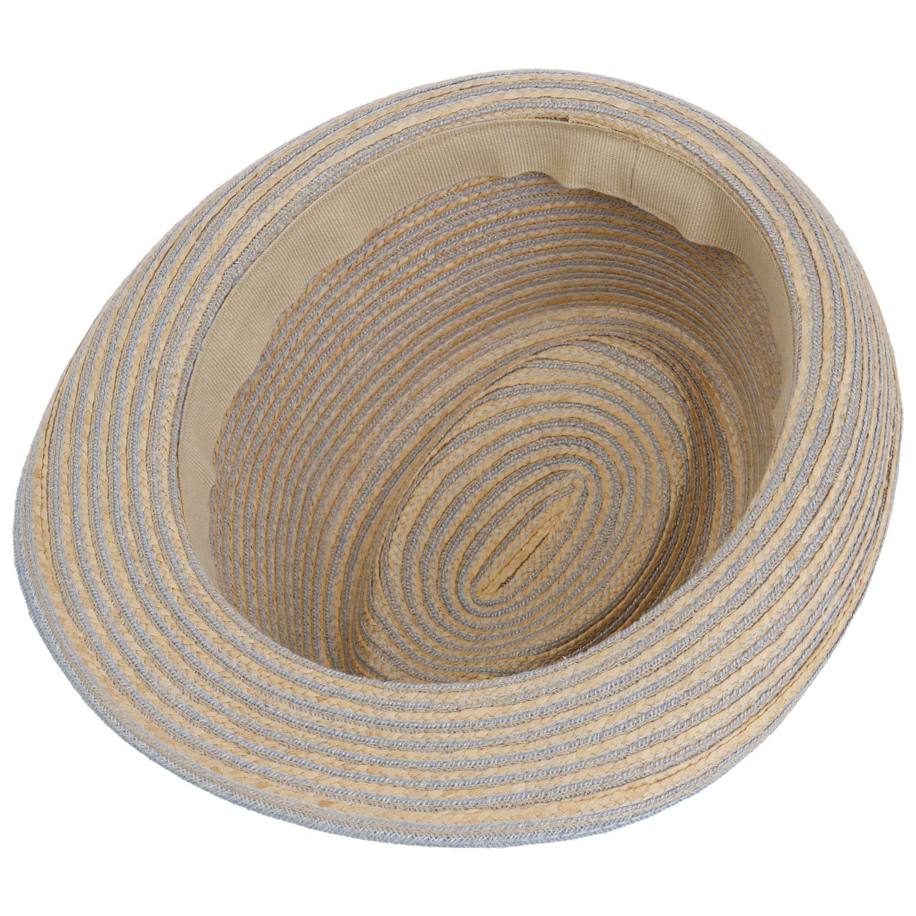 Light Twotone Trilby Straw Hat by Lierys - JJ Hat Center ®