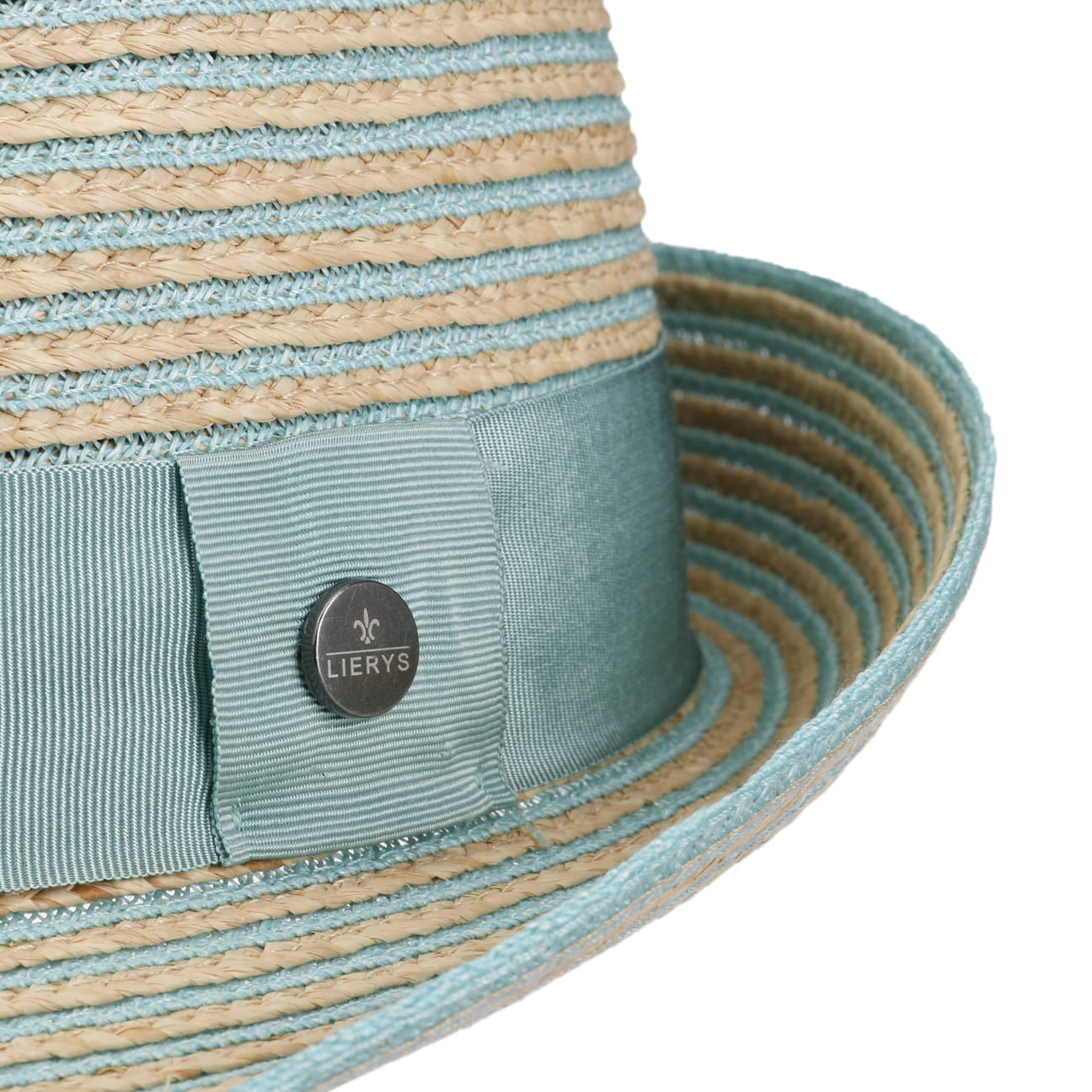 Light Twotone Trilby Straw Hat by Lierys - JJ Hat Center ®