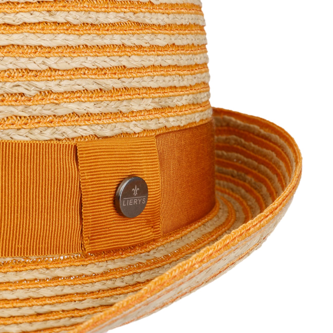 Light Twotone Trilby Straw Hat by Lierys - JJ Hat Center ®
