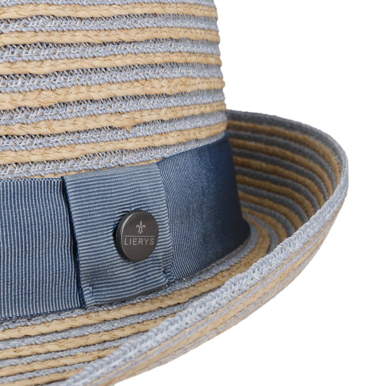 Light Twotone Trilby Straw Hat by Lierys - JJ Hat Center ®