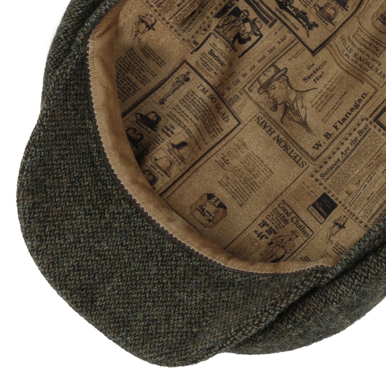 Hatteras Wool Melange Flat Cap - JJ Hat Center ®