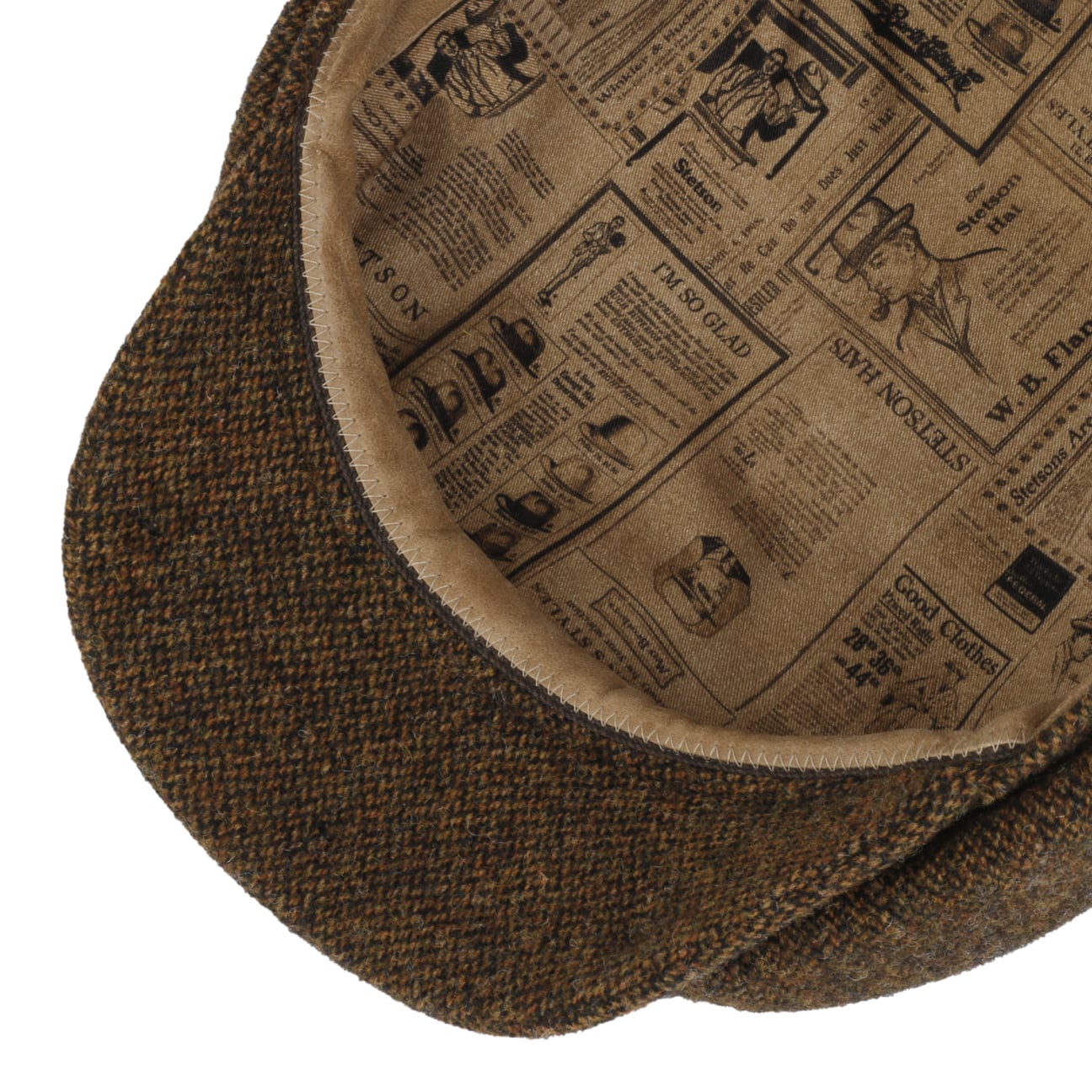 Hatteras Wool Melange Flat Cap - JJ Hat Center ®