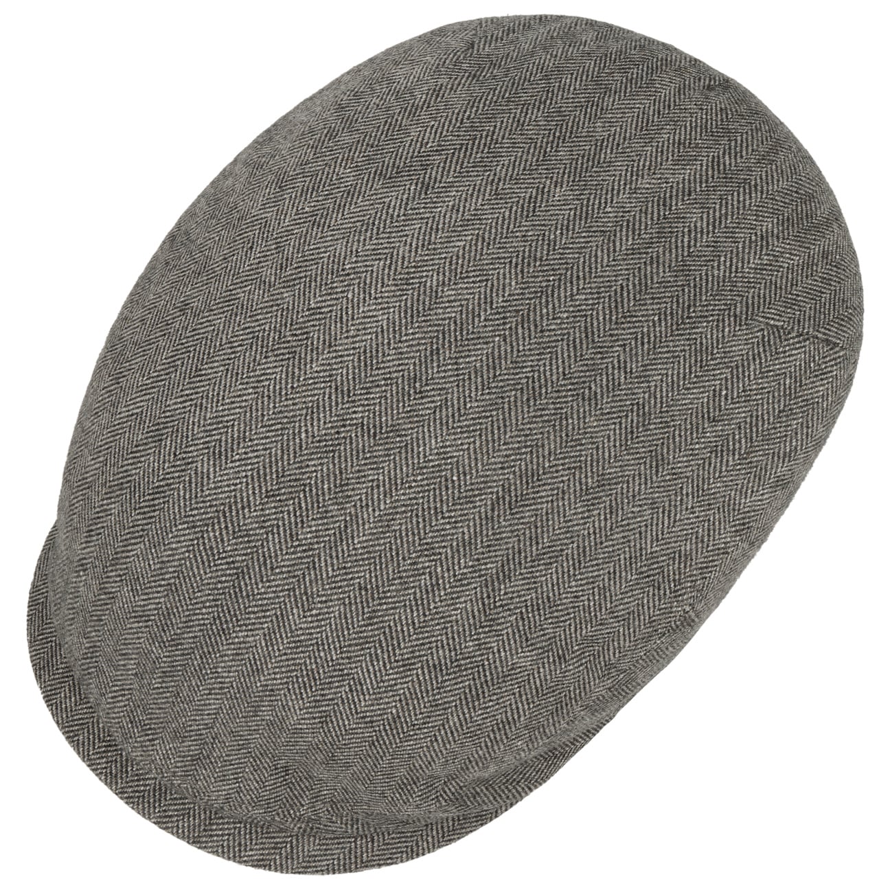 Classic Herringbone Flat Cap - JJ Hat Center ®