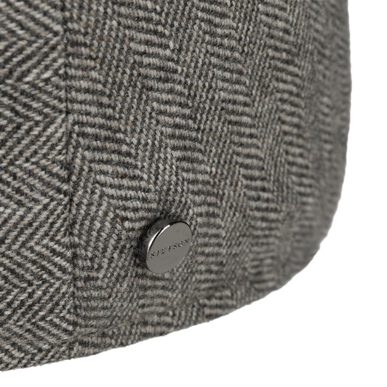 Classic Herringbone Flat Cap - JJ Hat Center ®