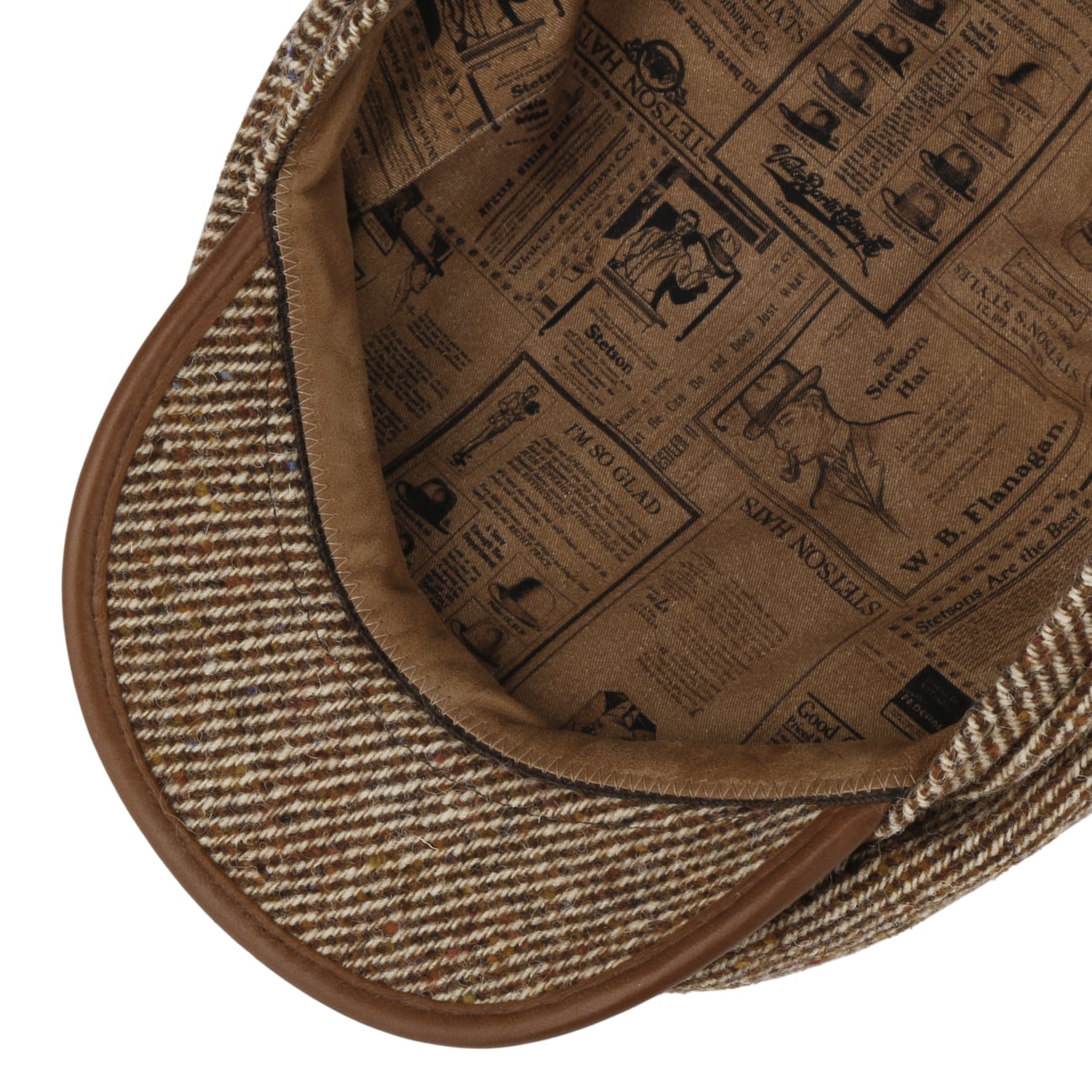Dennaco Wool Driver Flat Cap by Stetson - JJ Hat Center ®