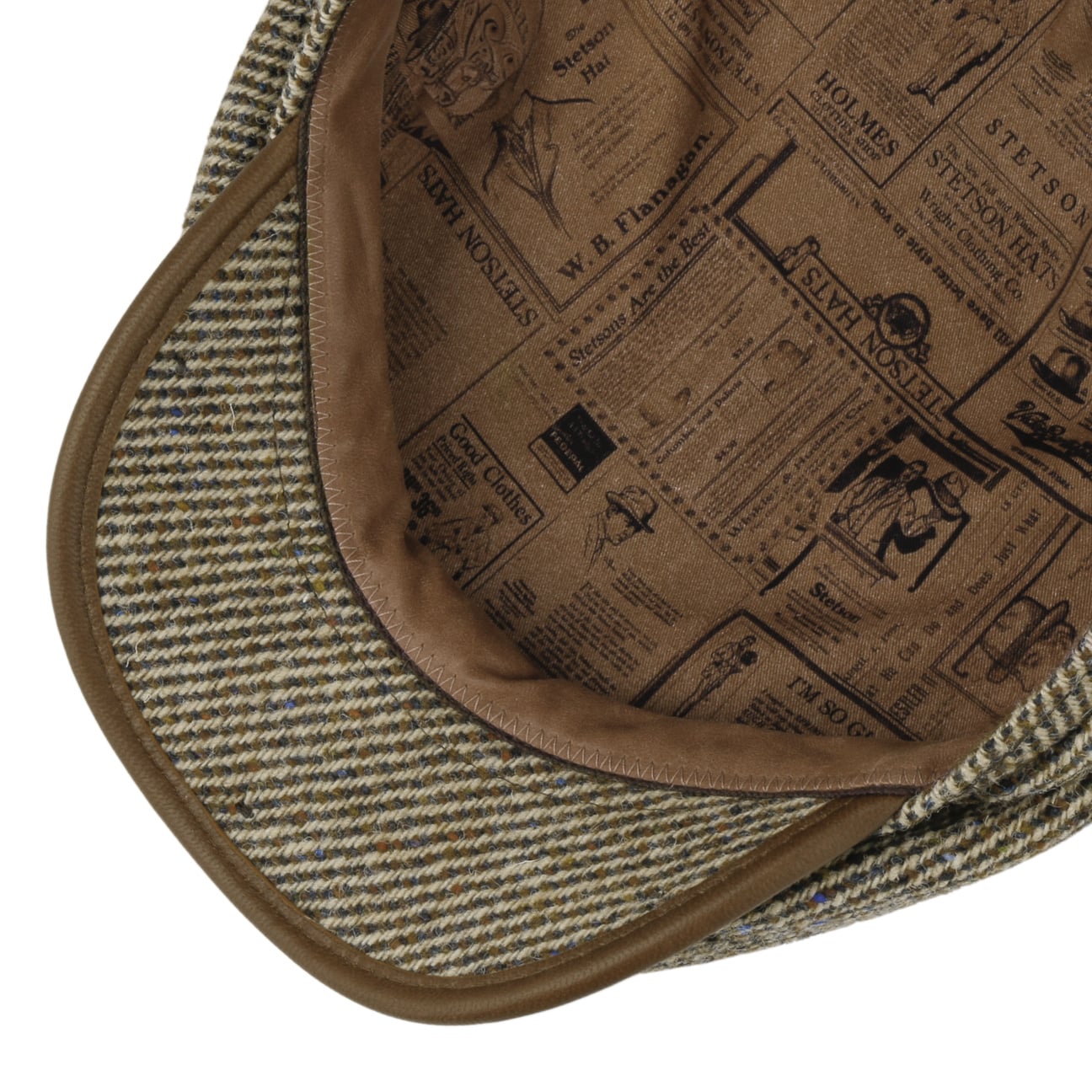 Dennaco Wool Driver Flat Cap by Stetson - JJ Hat Center ®