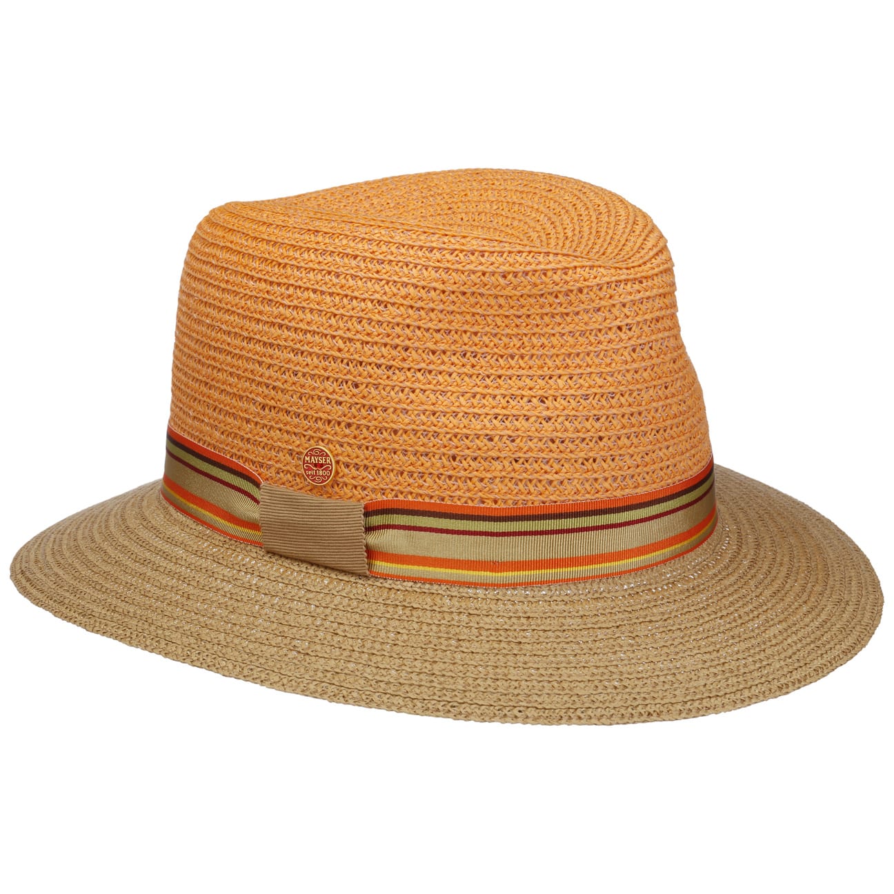 Nane Twotone Traveller Straw Hat by Mayser - JJ Hat Center ®