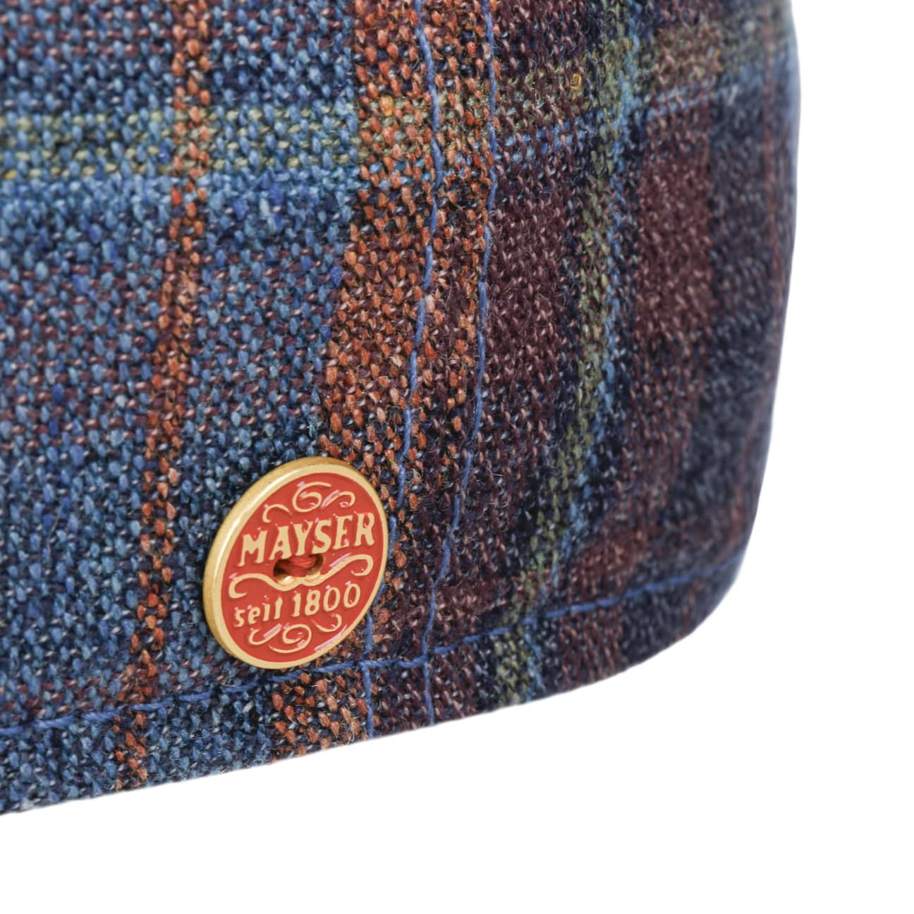 Paddy New Check Flat Cap by Mayser - JJ Hat Center ®