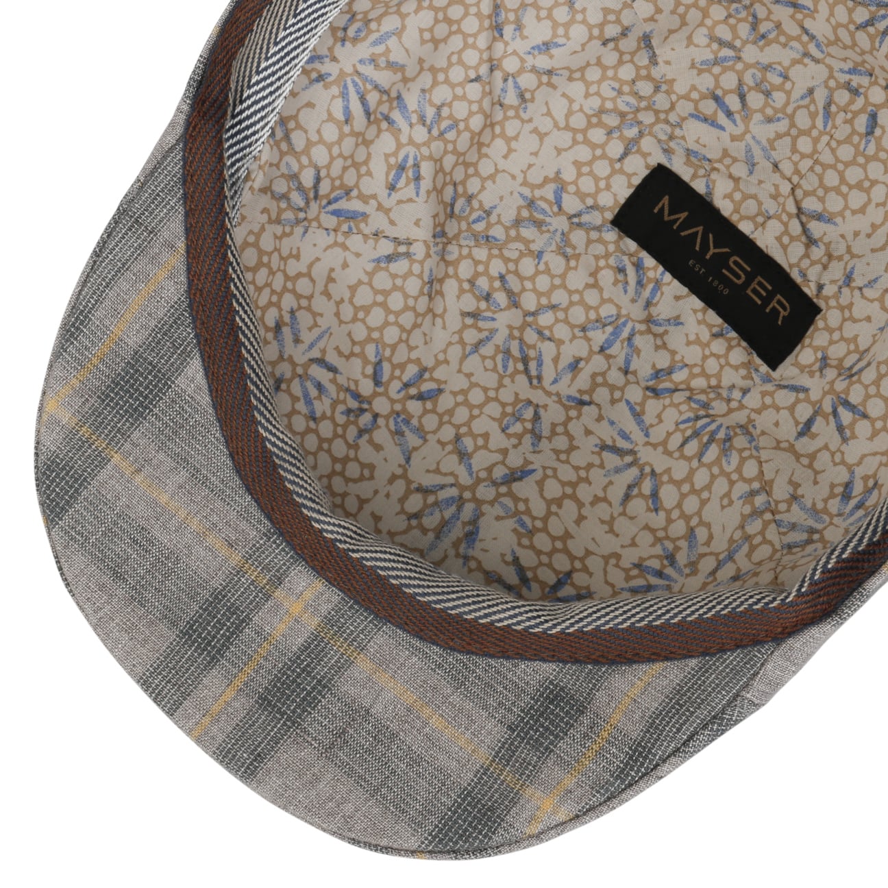Paddy Kampen Linen Flat Cap by Mayser - JJ Hat Center ®