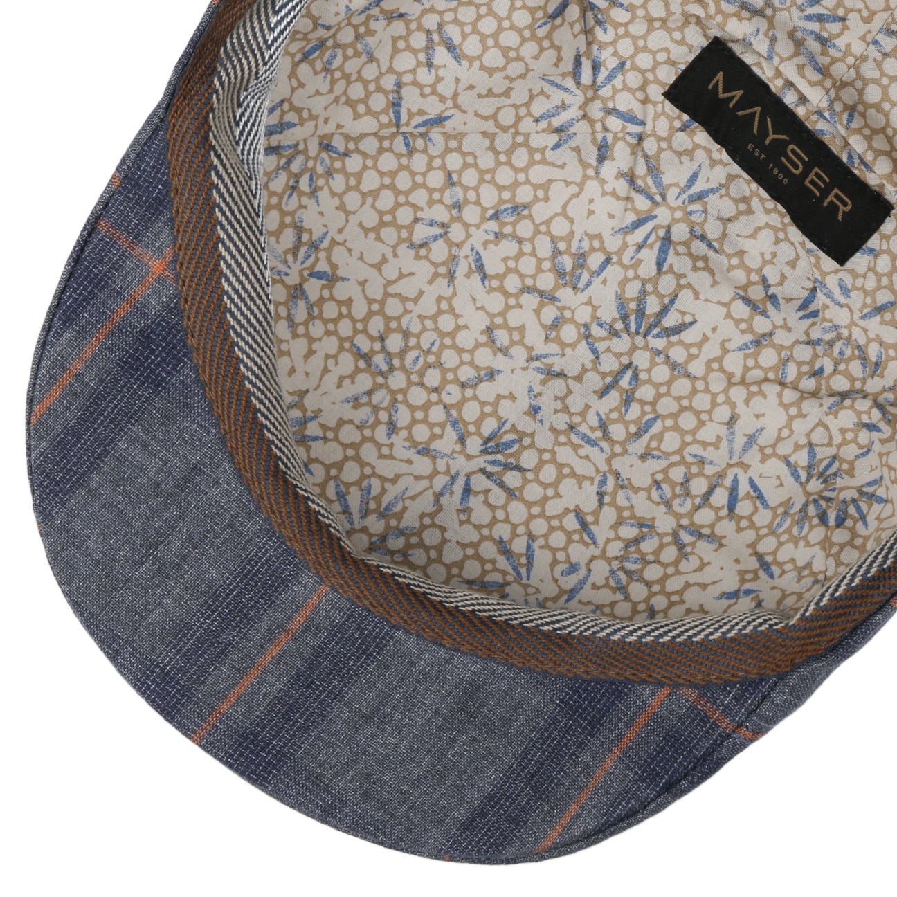 Paddy Kampen Linen Flat Cap by Mayser - JJ Hat Center ®
