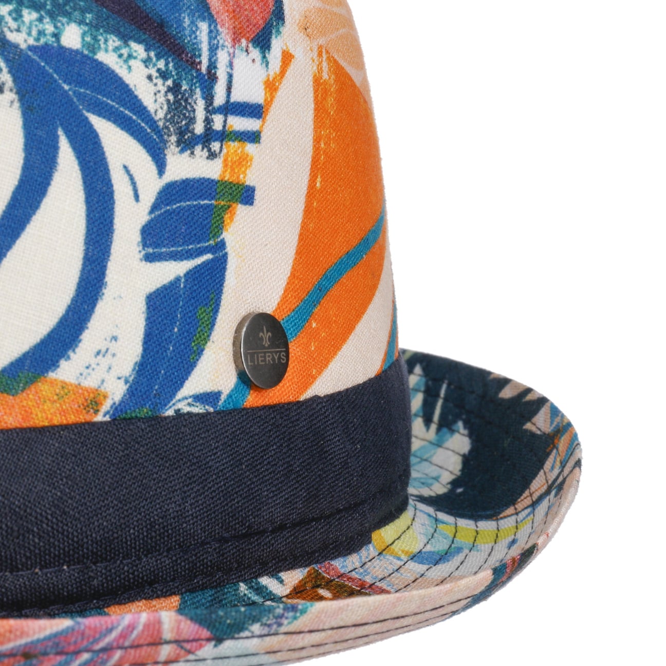 Volcaro Pork Pie Linen Hat by Lierys - JJ Hat Center ®
