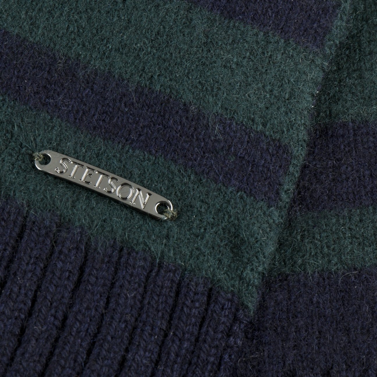 Twotone Stripes Cashmere Scarf by Stetson - JJ Hat Center ®