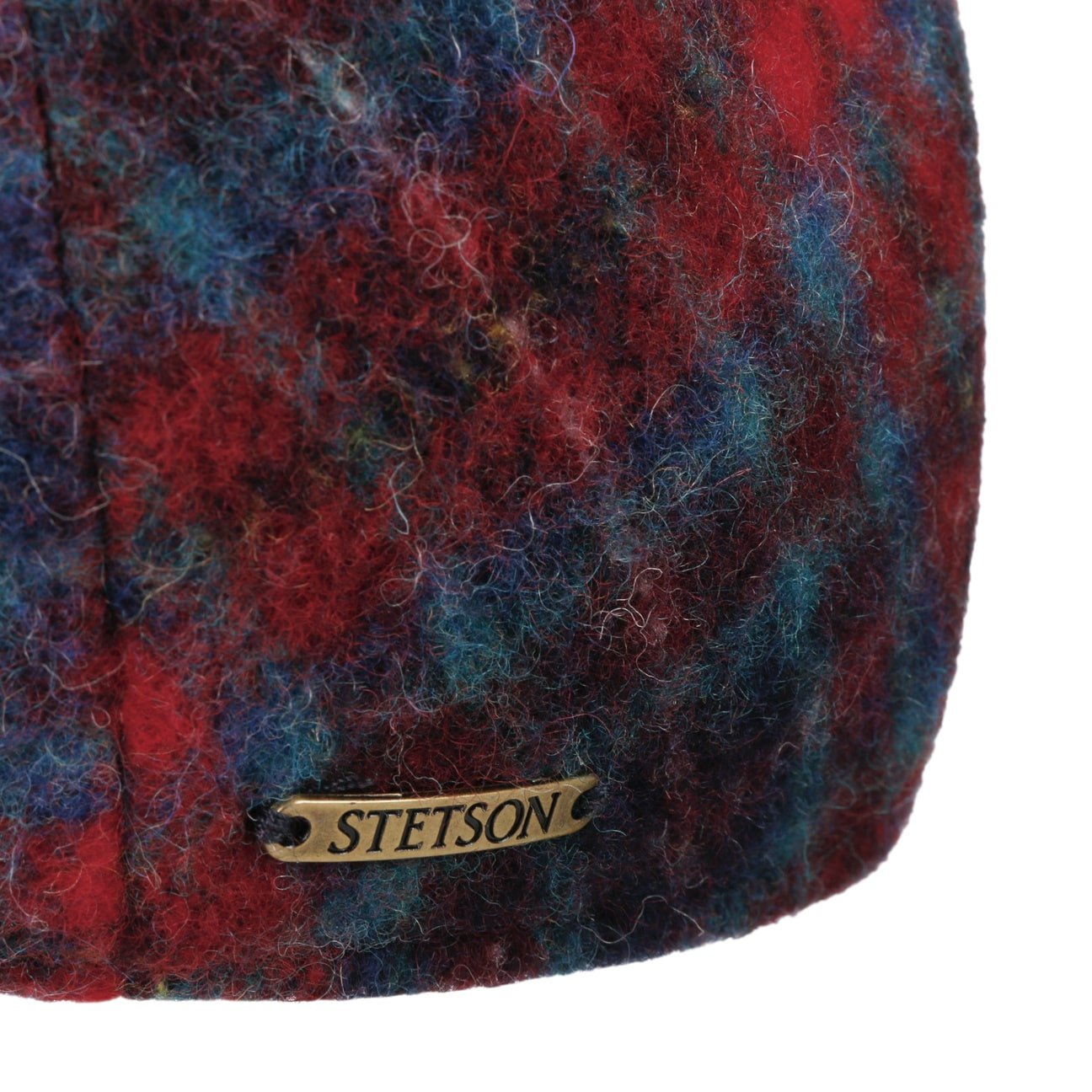 Karlsen Ivy Wool Check Flat Cap by Stetson - JJ Hat Center ®