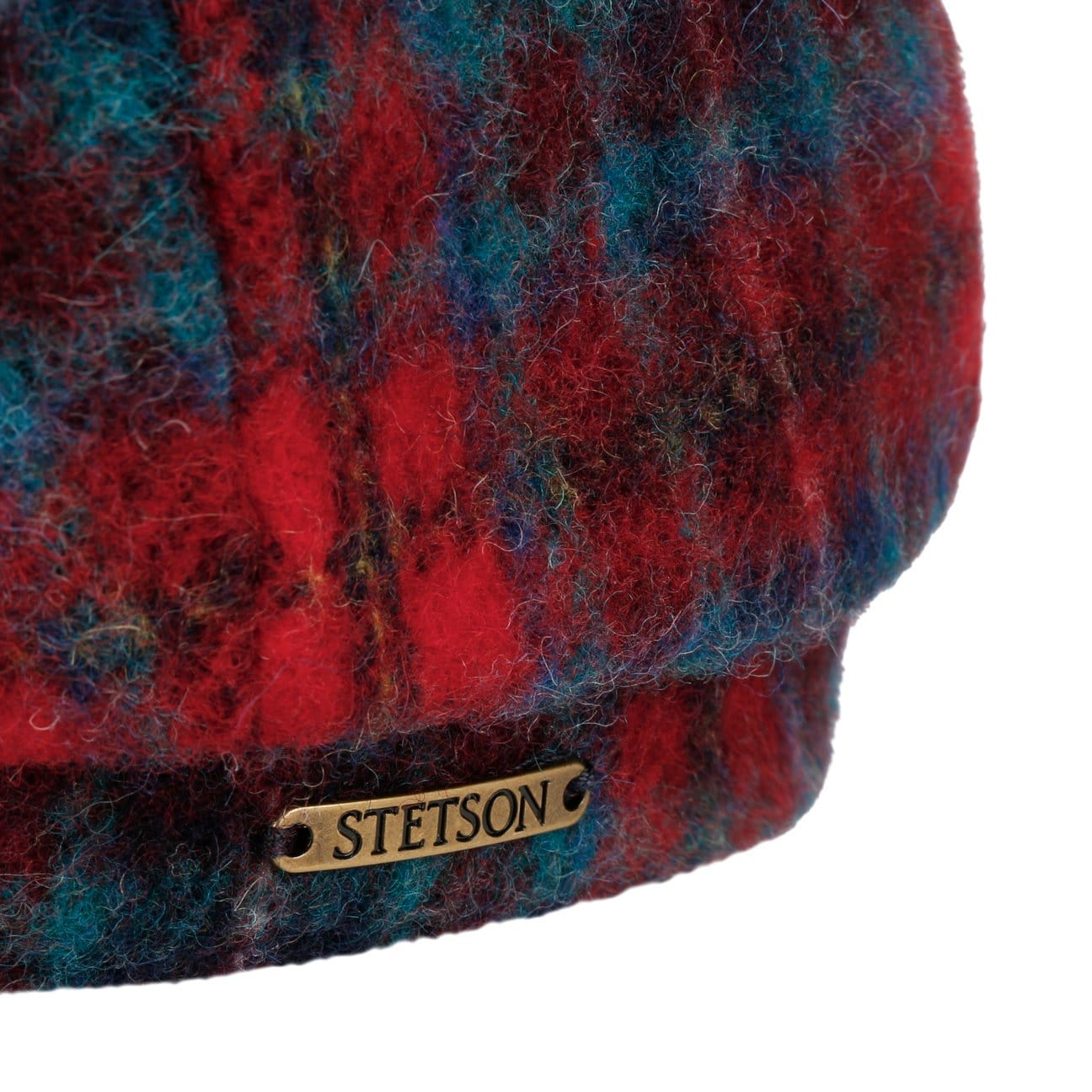 Hatteras Karlsen Wool Check Flat Cap by Stetson - JJ Hat Center ®