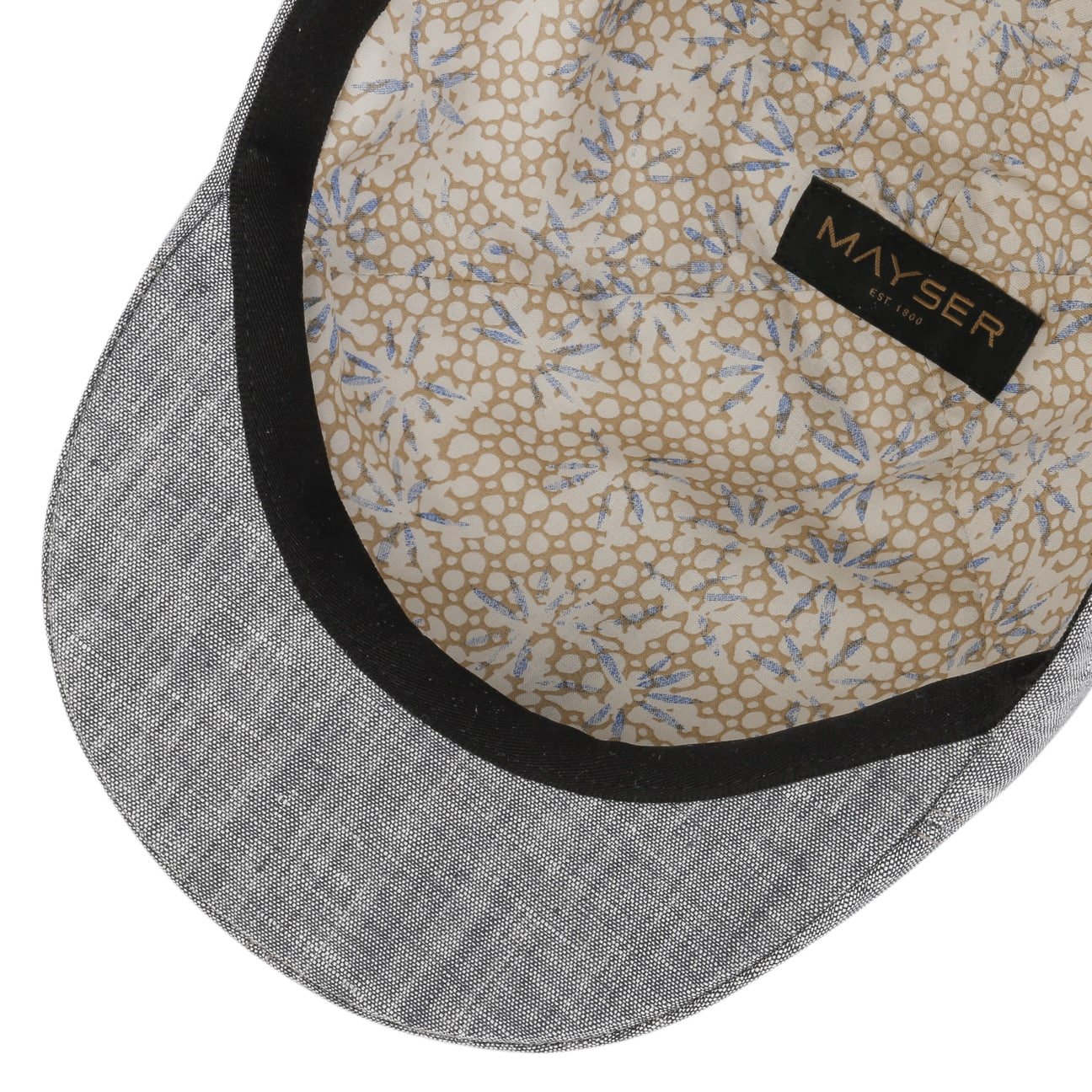 Paddy Linen Flat Cap by Mayser - JJ Hat Center ®