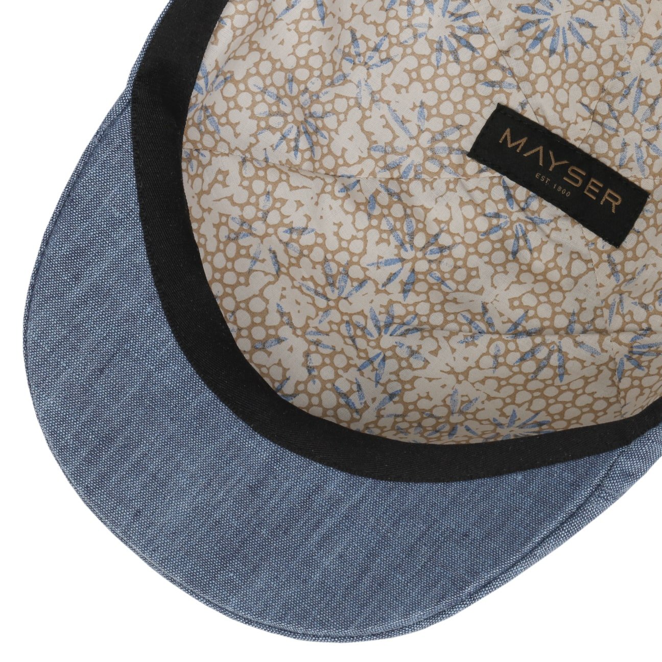 Paddy Linen Flat Cap by Mayser - JJ Hat Center ®