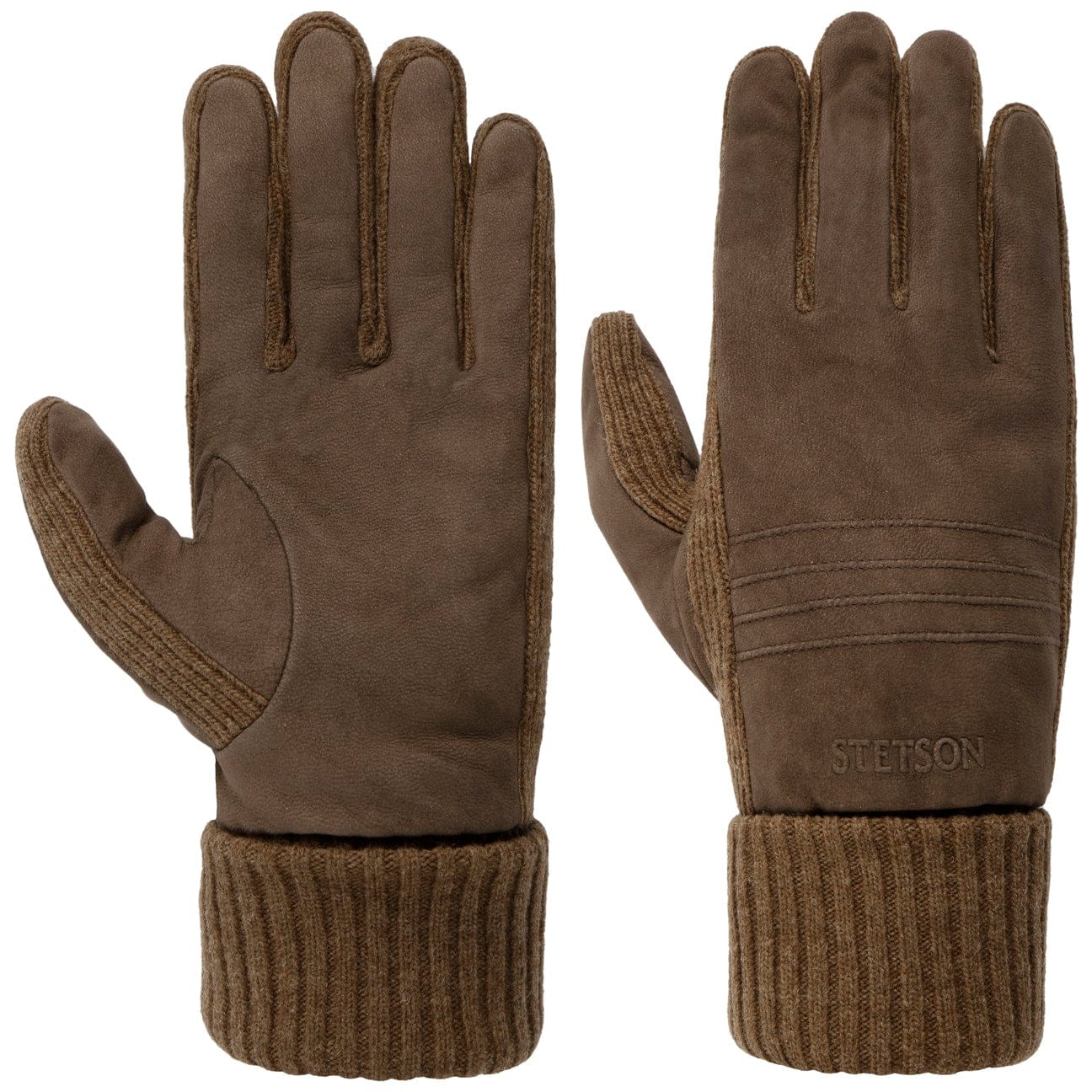 Bodalen Nubuck Leather Gloves by Stetson - JJ Hat Center ®