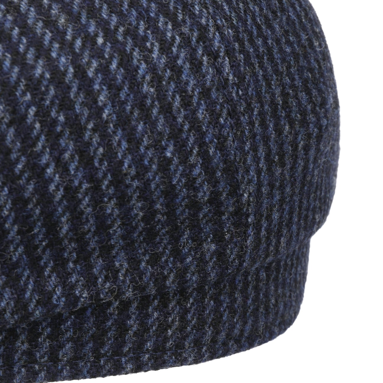 Hatteras Woolen Stripe Flat Cap - JJ Hat Center ®