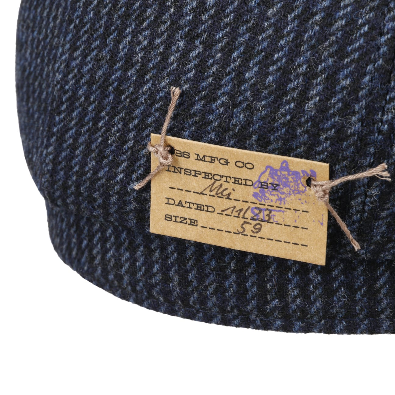 Hatteras Woolen Stripe Flat Cap by Stetson - JJ Hat Center ®