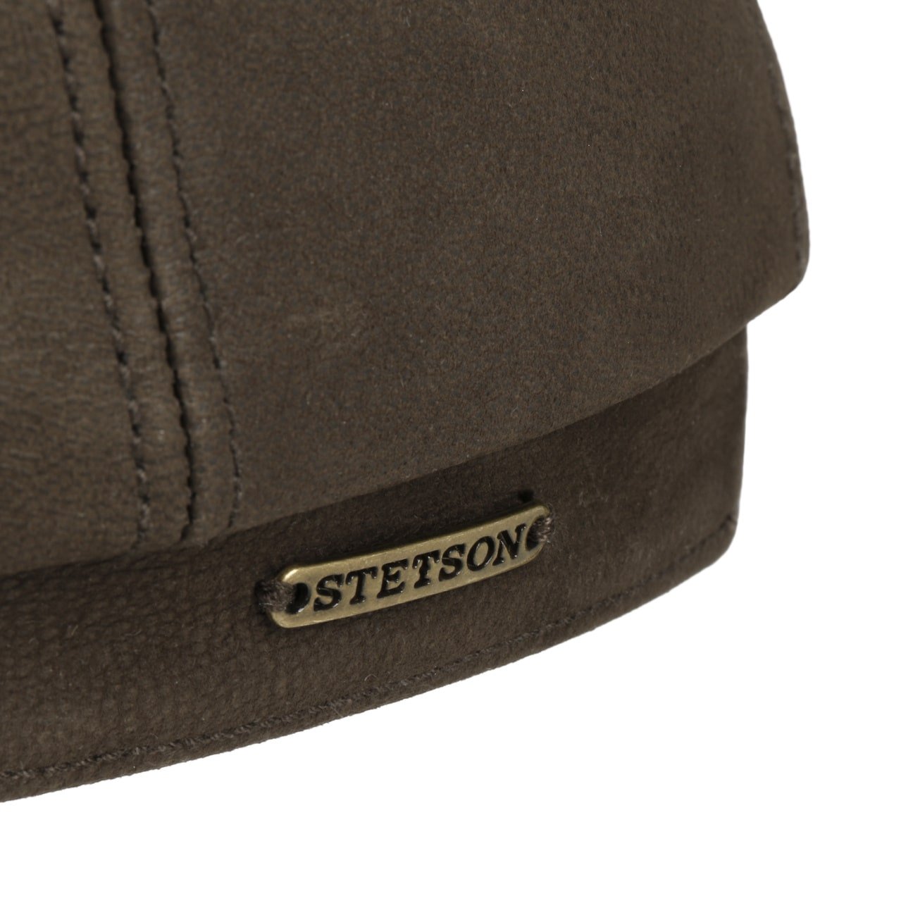 8 Panel Sheepskin Flat Cap by Stetson - JJ Hat Center ®