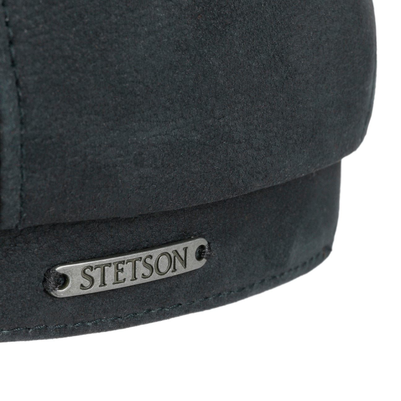 8 Panel Sheepskin Flat Cap by Stetson - JJ Hat Center ®