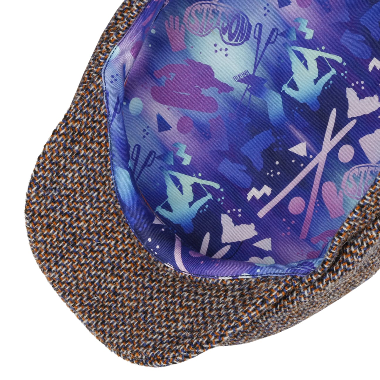 Hatteras Tweed Freestyle Newsboy Cap by Stetson - JJ Hat Center ®