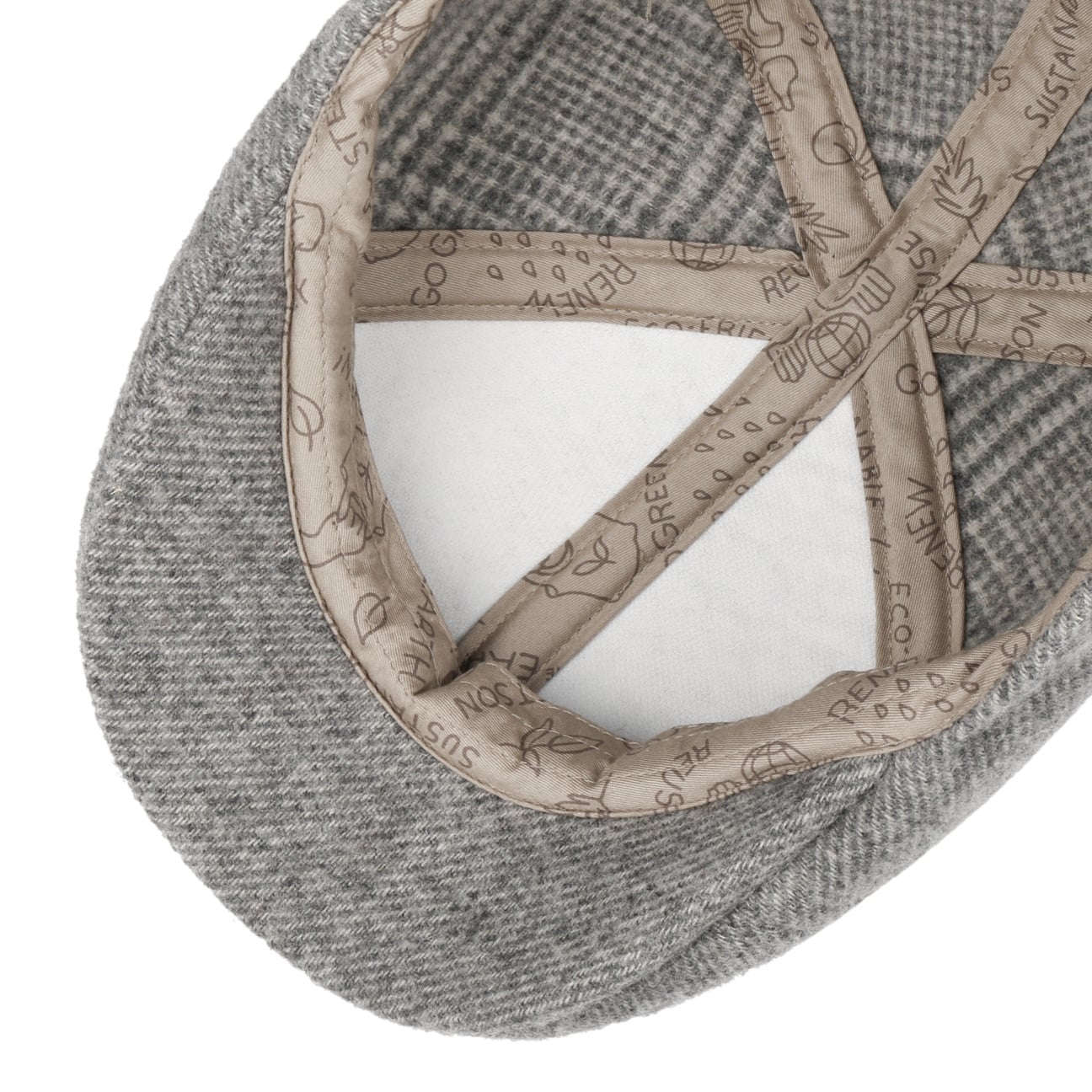 Texas Undyed Virgin Wool Flat Cap by Stetson - JJ Hat Center ®