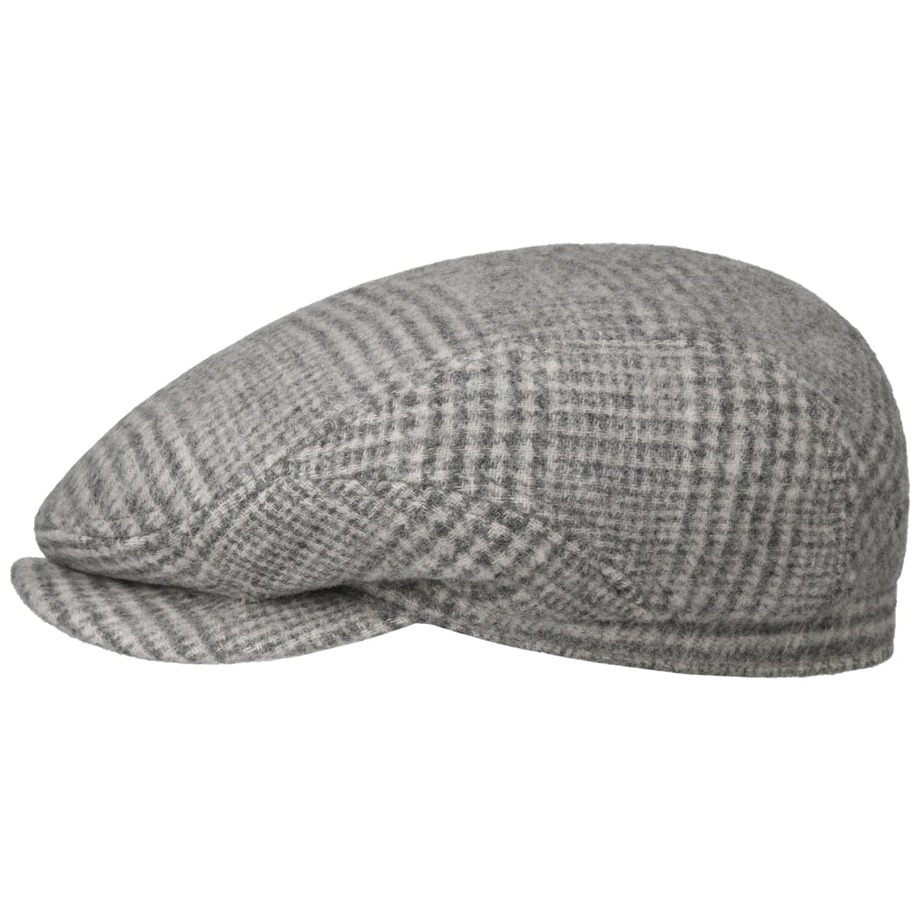 Undyed Virgin Wool Driver Flat Cap - JJ Hat Center ®