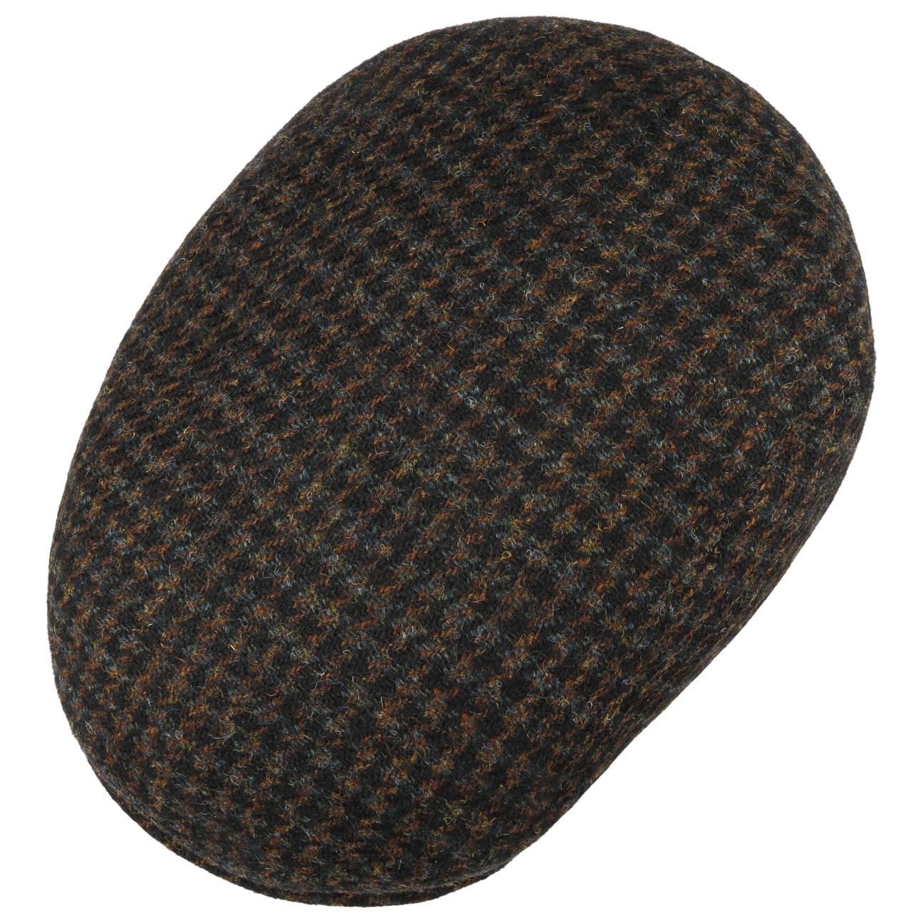 Harris Tweed Houndstooth Driver Cap by Stetson - JJ Hat Center ®