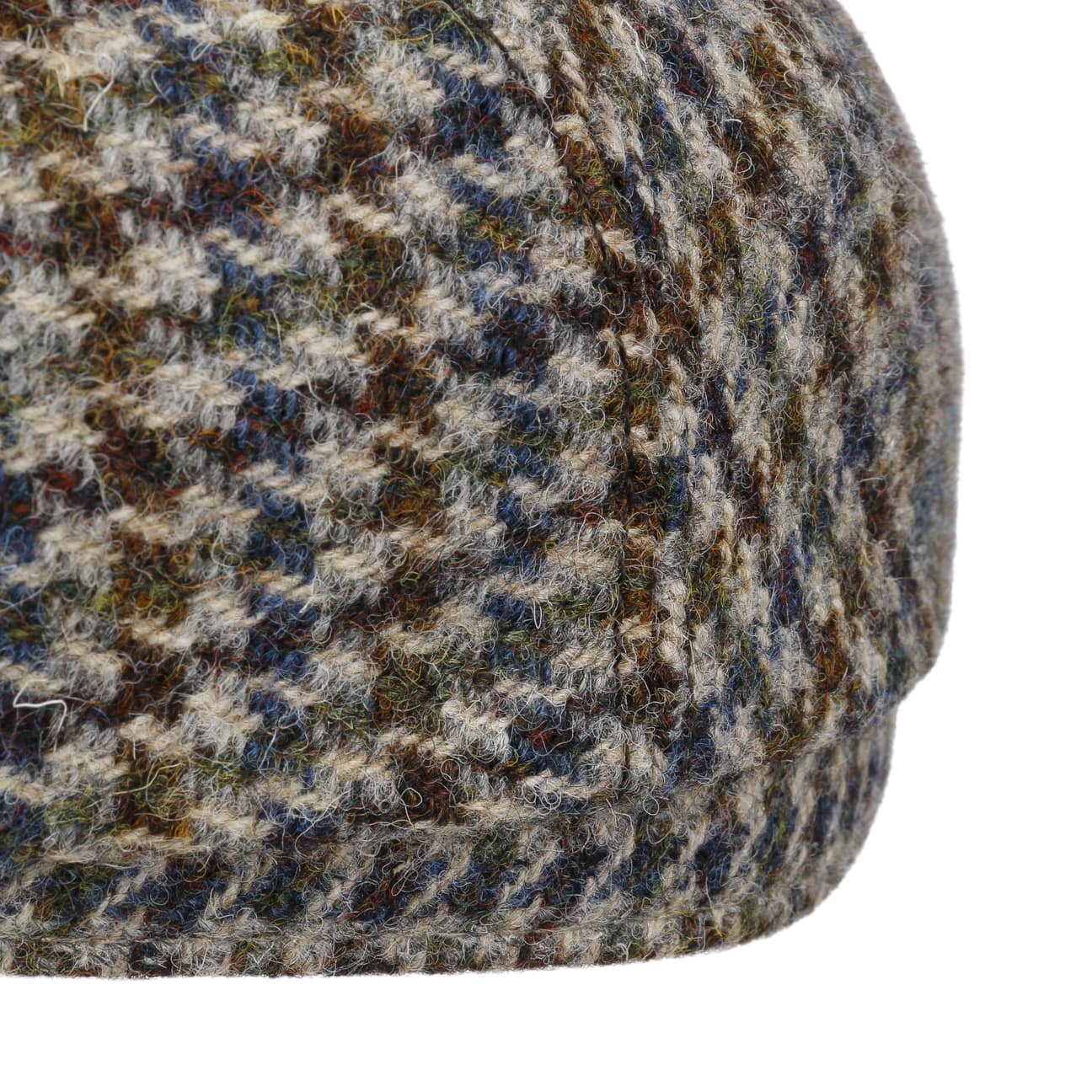 Harris Tweed Houndstooth Driver Cap by Stetson - JJ Hat Center ®