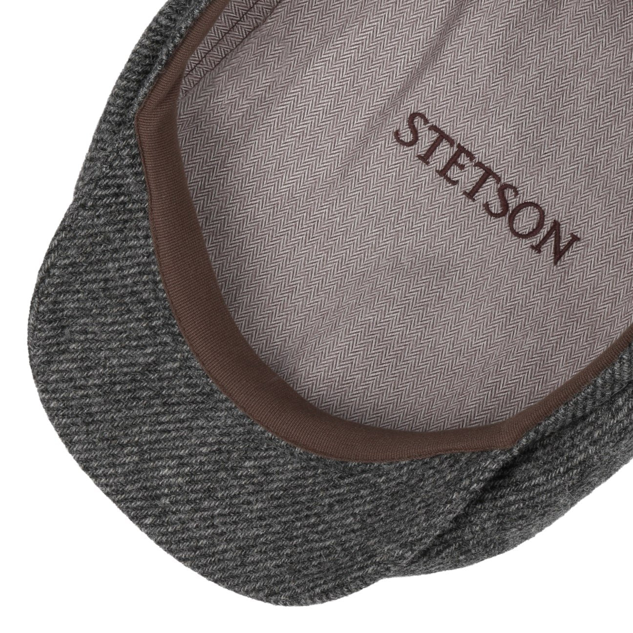 Bendavoa Wool 6 Panel Flat Cap by Stetson - JJ Hat Center ®