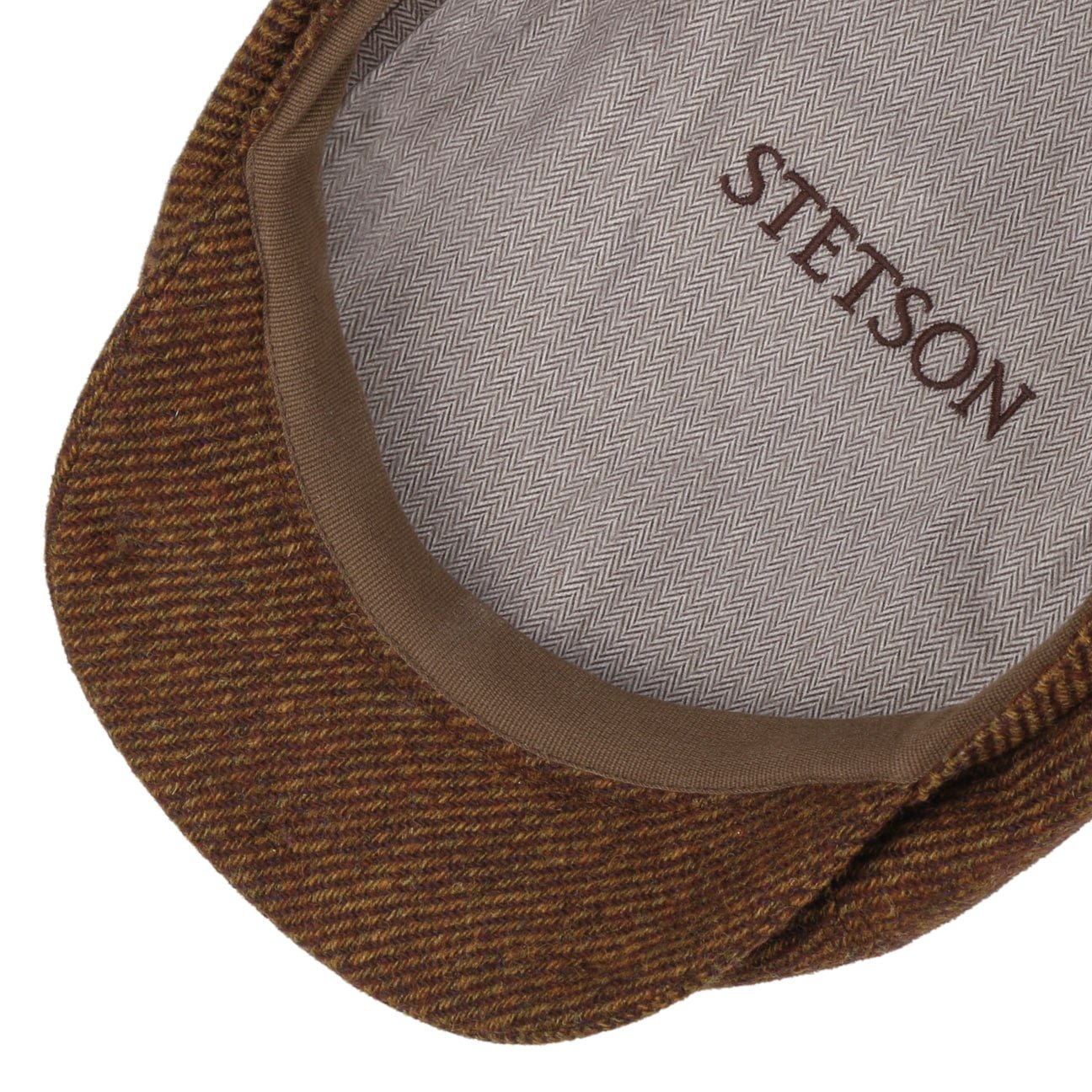 Bendavoa Wool 6 Panel Flat Cap by Stetson - JJ Hat Center ®