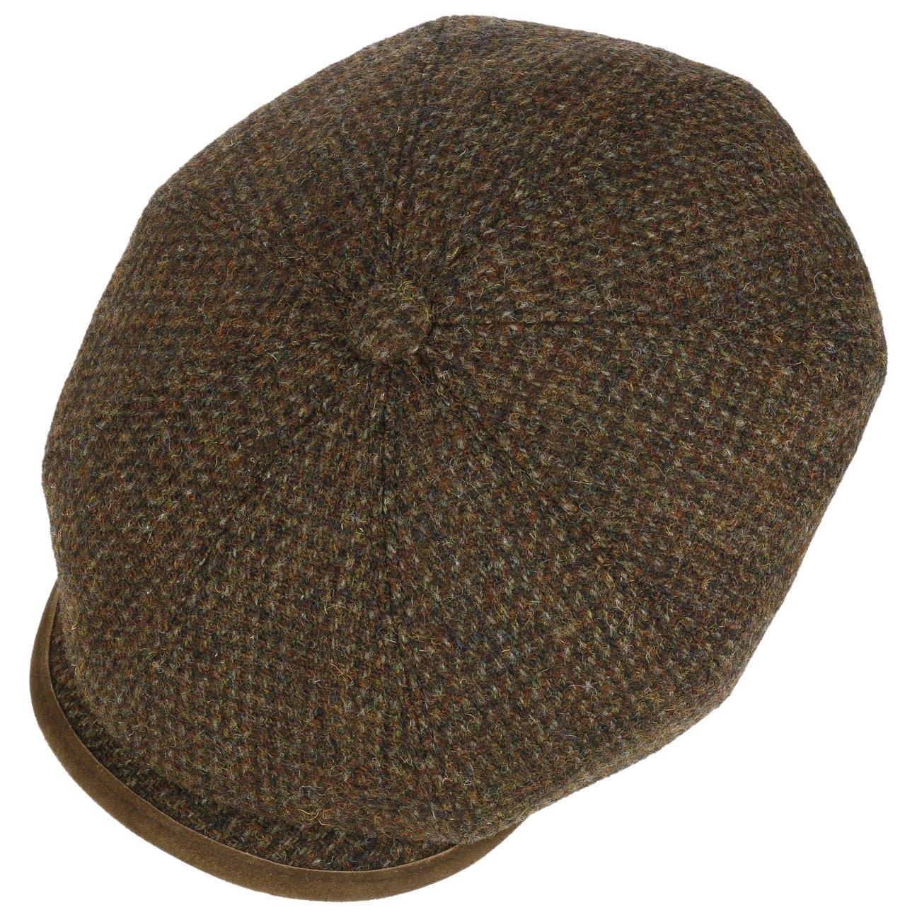 Hatteras Wool Harris Tweed Flat Cap - JJ Hat Center ®
