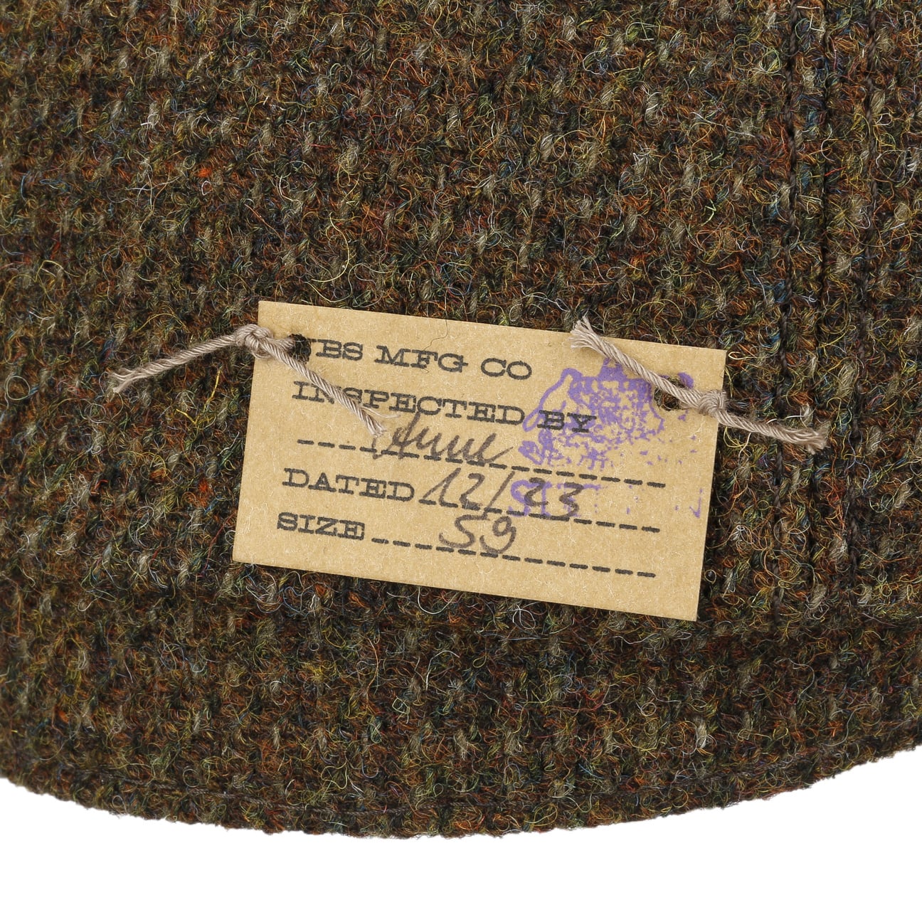 Hatteras Wool Harris Tweed Flat Cap - JJ Hat Center ®