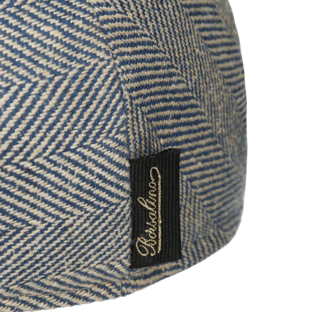 Herringbone Premium Flat Cap by Borsalino - JJ Hat Center ®